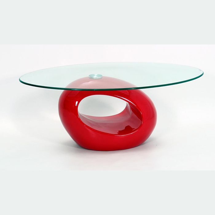 Dale Glass Top Coffee Table Available In Multiple Colours